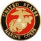 &#x9;EagleEmblems P62813 PIN-USMC Logo C (MED) (.875&#x27;&#x27;)